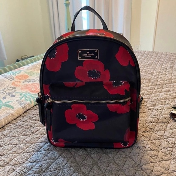 Kate Spade Wilson Road Bradley backpack, Poppy.